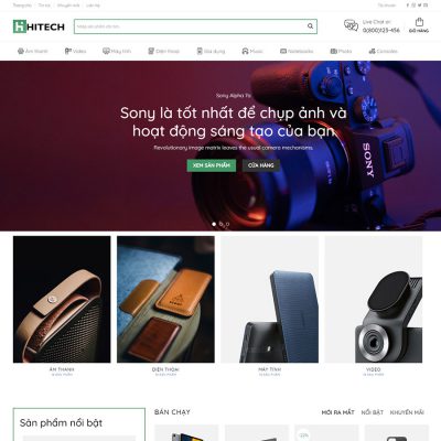 Theme wordpress đồ công nghệ 02