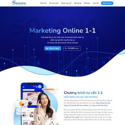 Theme wordpress landing page marketing