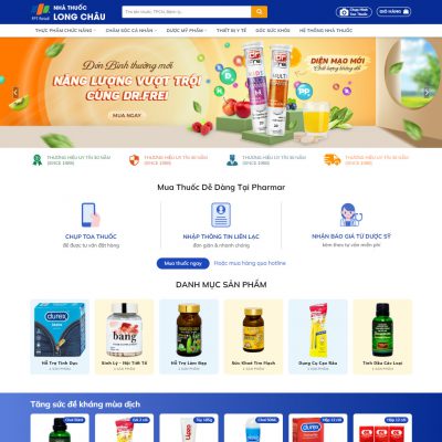 Theme wordpress nhà thuốc 05