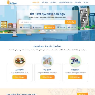 Theme wordpress review du lịch